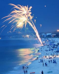 Mexico Beach Fireworks.