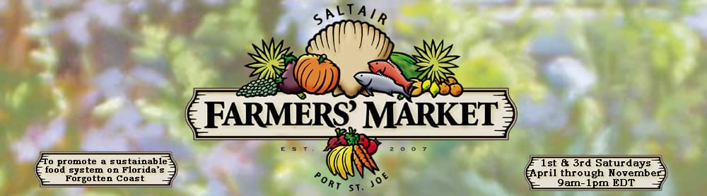 Saltair Farmer's Market logo.